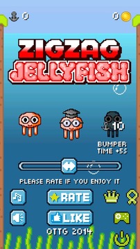 Zigzag Jellyfish : 避免框游戲截圖1