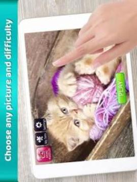 * Cat Jigsaw Puzzles - Free Puzzle Games游戲截圖2