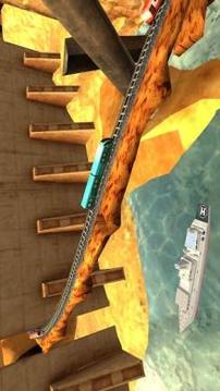 Euro Train Hill Climb Simulator : Mountain Train游戲截圖2