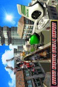 US Police Robot Deer Transform Helicopter游戲截圖1