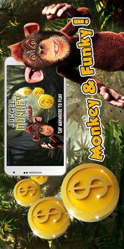 Jungle Monkey Surfer游戲截圖2