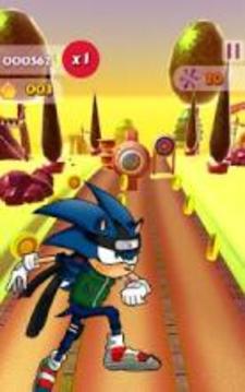 Sonic Ninja Halloween Super Run游戲截圖2