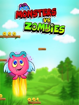 monsters vs zombies free游戏截图1