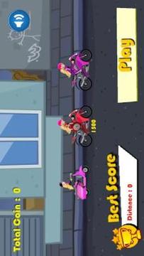 Princess Motorbike Rider游戲截圖5