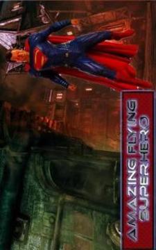 Amazing Flying Superhero: City Rescue Mission游戲截圖2
