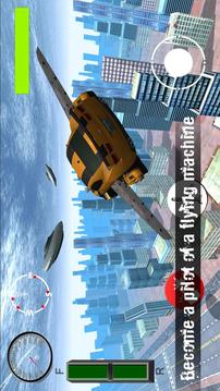 Flying Car X Ray Simulator游戲截圖1