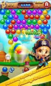 Cat Bubble Shooter Rescue游戲截圖5