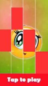 Kissing Emojis - Piano tiles 2018游戲截圖4