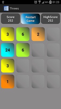 Threes Puzzle Game游戲截圖3