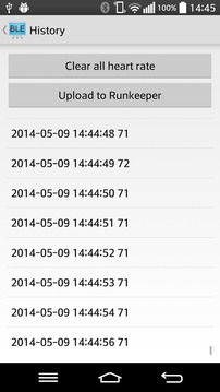 Heart Rate BLE Runkeeper游戲截圖5