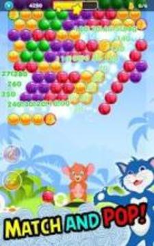 Jerry Mouse Pop : New Bubble Pop Shooter游戲截圖2