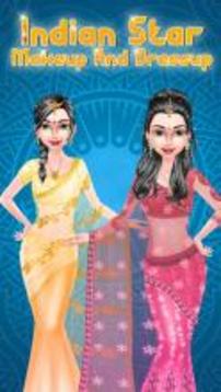 Indian Star Makeup And Dressup游戲截圖3
