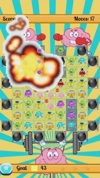 Brain Crush Sam and Cat fans游戲截圖3