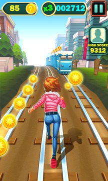 Subway Rush Runner游戲截圖1