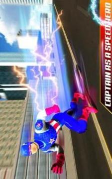 Captain Hero Vs Mega Ramp - Impossible Stunts Race游戲截圖3