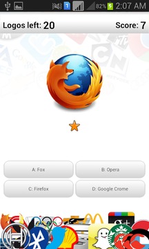 Fee 100 Pics Quiz -Trivia Quiz游戲截圖3