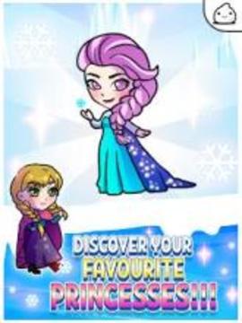 Merge Princess Kawaii Idle Evolution Clicker Game游戏截图1