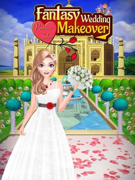Princess Salon : Fantasy Wedding Makeover Salon游戲截圖4