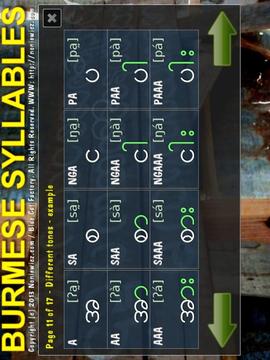 Burmese Syllables游戲截圖3