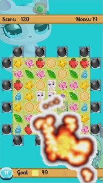Cat Rescue Match 3游戲截圖3
