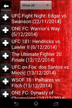 MMA Calendar游戏截图2