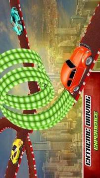 Classic Extreme Car Stunt Racing Drive游戲截圖4