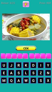 Kuis Tebak Makanan游戲截圖5