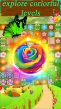 Flower Crush : Best Game Blossom Flower Mania游戲截圖1
