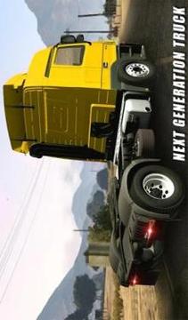 US Truck Simulator Cargo Truck Transporter 2018游戏截图4