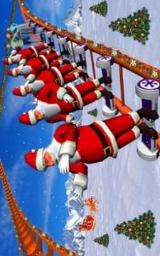 Christmas Vr Roller Coaster游戏截图2