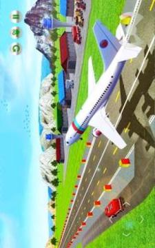 Airplane Simulator 3D : Real Aircraft Flight 2018游戏截图1