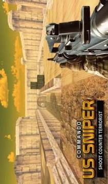 Commando US Sniper Shoot Counter Terrorist游戲截圖3