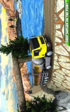 Mountain Oil Cargo Heavy Trailer Truck游戏截图5