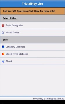 TrivialPlay Lite Trivia游戲截圖1