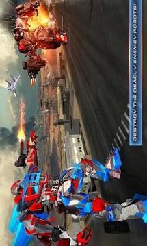 Super Robot Air Hero : Robot Transformation Battle游戏截图4