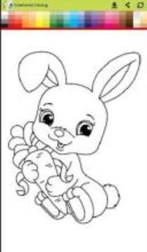 Cute Animals : Childrens coloring book游戲截圖4