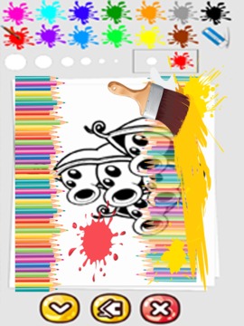 Coloring Book for Plant And Draw Zombies游戲截圖4