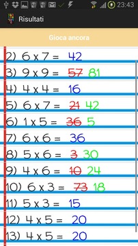 Easy Times Tables游戲截圖3