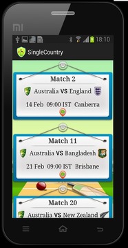 World Cup Fixtures 2015游戲截圖5