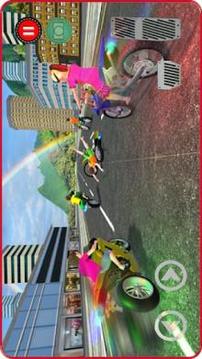 Real Kids Motorcycle Bike Race Free 3D游戲截圖1
