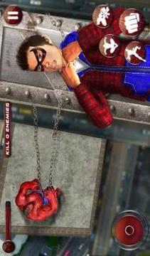 Flying Spider Boy: Superhero Training Academy Game游戲截圖3