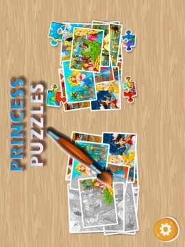 Princess Puzzles and Painting游戲截圖3