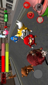 Ugandan Knuckles Simulator. Meme Salvation 3D游戲截圖1