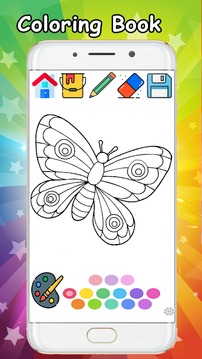 Butterfly Coloring Book - coloring Butterfly pages游戲截圖5