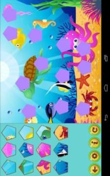 Sea Animal Jigsaw Puzzle游戲截圖3