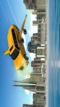 Modern Flying Car Limousine Taxi Simulator Games游戲截圖5
