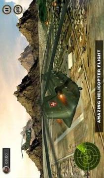 US Army Helicopter Rescue: Ambulance Driving Games游戲截圖3