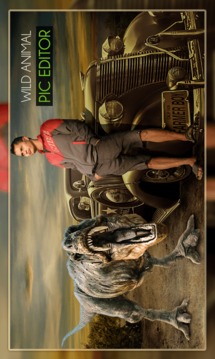Wild Animal Photo Editor - Animal Photo Frames游戲截圖5