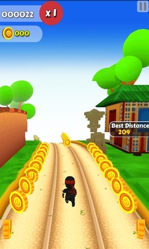 Toddler Ninja Runner游戲截圖3