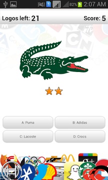 Fee 100 Pics Quiz -Trivia Quiz游戲截圖2